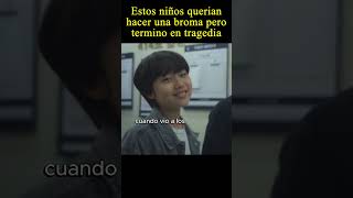 😭Estos niños hicieron una broma pero termino mal viral sabiasque pelis curiosidades [upl. by Fiora]