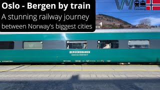 Oslo to Bergen Norway by train along the stunning Bergensbana A beautiful railway journey [upl. by Enairb]