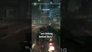 Zsaszs cut dialogue after Batman defeats him in Arkham Knight [upl. by Allimaj]