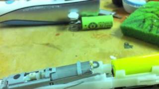 How to change the Battery on a Oral B Triumph electric toothbrush Part 22 [upl. by Curson305]