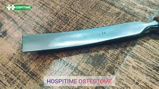 Hospitime Osteotome  Orthopedic Instruments Manufacturer [upl. by Lledal989]