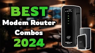 Top Best Modem Router Combos in 2024 amp Buying Guide  Must Watch Before Buying [upl. by Mcknight]