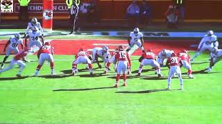 Kansas City Chiefs OL coach Andy Heck  Red Zone Shovel Pass Variations [upl. by Dominus51]