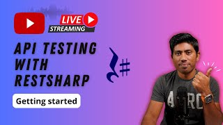 API Testing with RestSharp in C NET  Getting started⚡️ [upl. by Dnomyad]