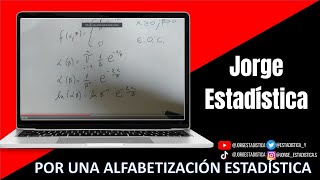 Resolución simple de un estimador de máxima verosimilitud maximum likelihood estimator [upl. by Good]