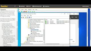 884 Configure AppLocker TestOut [upl. by Akienat]