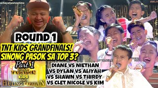 TNT KIDS SEASON 2 GRANDFINALS Part 1  HONEST REACTION  Tsong Reacts [upl. by Nerraf390]