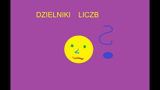 DZIELNIKI LICZB [upl. by Gabbey783]