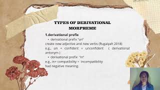 Maria Priskalia Nahak  Derivational and inflectional morphemes on the thesis abstracts [upl. by Enahpad118]