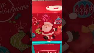 Santa Claus toy piggybank savingmoney christmas [upl. by Aicemaj]