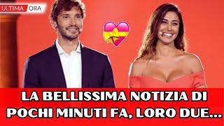 Stefano De Martino e Belen Rodriguez La bellissima notizia pochi minuti fa i fan [upl. by Amabil]