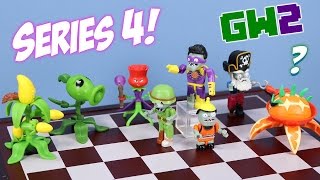 Plants vs Zombies Knex Mystery Packs Series 4 Opening Codes [upl. by Hanikas]