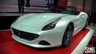 FIRST LOOK Ferrari California T at Geneva 2014 [upl. by Adnarb]