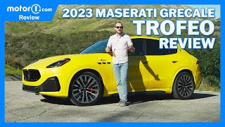 2023 Maserati Grecale Trofeo Review  True Trident SUV [upl. by Jacoba]