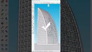 ✅ How to use shape bender for curve shapes sketchup youtubeshorts designer viralvideos new [upl. by Norrv798]