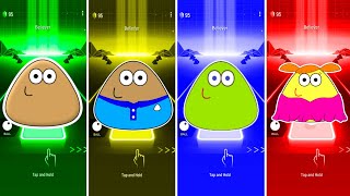 Poop Pou meme song  Tiles hop EDM Rush [upl. by Clymer]