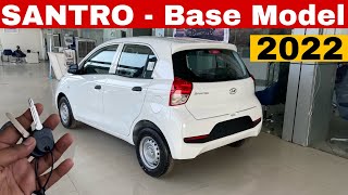 Hyundai Santro 2022 Base Model Era Variant 🔥 ₹48 Lakh में Alto ओर kwid से Best Santro 2022 [upl. by Fayola79]