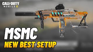 MSMC No Recoil Setup CODM  MSMC Best Attachments Gunsmith Cod Mobile [upl. by Rector719]