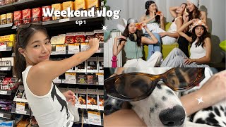 i’m back  Weekend vlog  Xena photo shoot food 🌭🎥 [upl. by Buxton]