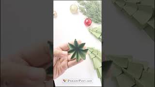 How to make a easy 3D Christmas tree [upl. by Nerrual]