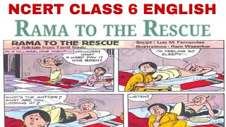 New NCERT class 6 English book Poorvi unit 1 Fables and Folk Tales Rama to the Rescue [upl. by Gerri]