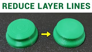 Five ways to reduce layer lines on your 3D prints  Adaptive layer height and more [upl. by Northey]