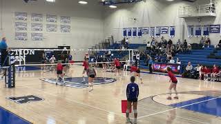 EHS JV vs Resurrection Christian High School 1st Set [upl. by Jamil]