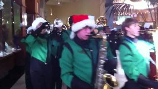 MCHS Marching Band helps Santa [upl. by Bibi]