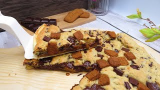 Tarte au cookies et aux spéculoos [upl. by Vedis]