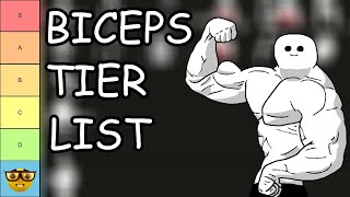 Biceps Exercise Tier List Simplified [upl. by Sussna287]