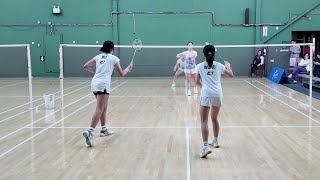 Joi XuJenny Xu v Sylvia MeiWarmmy WongGU19 DubsFinal2024 VLTBCBC Jun A Badminton Series1 [upl. by Elizabet]