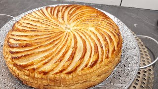 galette des rois طريقة تحضير فطيرة الملوك احسن من المحلات [upl. by Rask482]