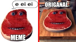 E e ei Original VS Meme [upl. by Orel]