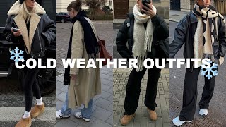 What Were Wearing When Its Cold ❄️ Cute Outfits  Tips and Tricks to Stay Warm [upl. by Yekciv642]