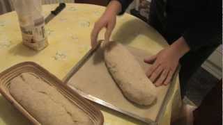 Roggen Weizenmischbrot mit Hefe selber backen [upl. by Ingaberg]