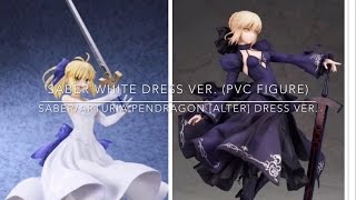 News  Saber White Dress Ver18 PVC amp SaberAlter Dress Ver17 PVC Fig [upl. by Camarata]