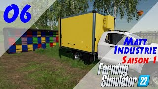 Farming Simulator 22 Matt Industrie S1E6 Les Abeilles [upl. by Htezil]