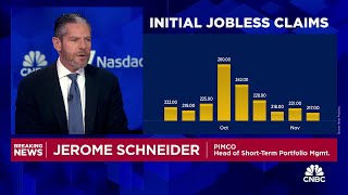 Were preparing for more volatility to come says PIMCOs Jerome Schneider [upl. by Adnouqal974]