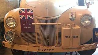 WWII Field Marshal Sir Harold Alexanders Command Car  1307323 By Ford Canada [upl. by Eniamrahs988]