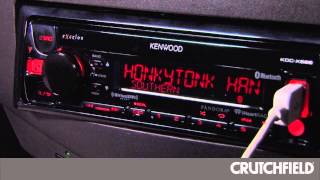 Kenwood KDCX598 Display and Controls Demo  Crutchfield Video [upl. by Fiertz]