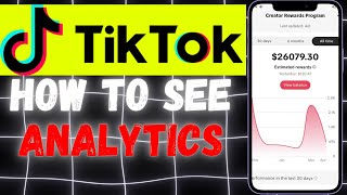 How To Find Tiktok Analytics in 2024 [upl. by Charmain657]