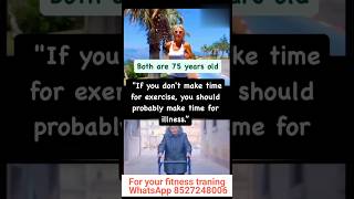 For better health tomorrow working for it today health oldage fitness yoga gym youtubeshorts [upl. by Sigrid]