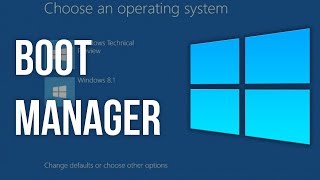 Windows 10 Boot Manager [upl. by Meda]