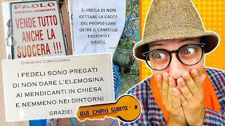 I CARTELLI più DIVERTENTI di sempre parte 94 [upl. by Nekial]