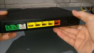 A look at the Technicolor DGA0122  DWA0120 WiFi Router [upl. by Mcdonald]