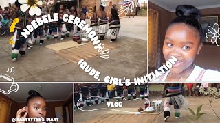 NDEBELE CEREMONYIQude girls initiation know more about it  SOUTH AFRICAN YOUTUBER [upl. by Nickelsen]