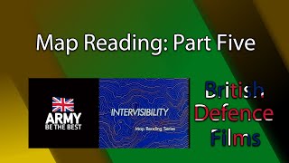 British Defence Films Map Reading  Part Five  Intervisibility [upl. by Sparks]