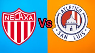 Necaxa vsAtlético San Luis partido de fútbol en vivo tuvo que tener Liga MX México [upl. by Yragerg]