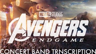 Avengers Endgame  Portals Concert Band Full Score [upl. by Girand]