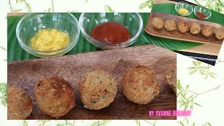 Kroket Bitterballen  Bitterballen croquette [upl. by Acireed]